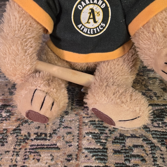 MLB Oakland Athletics Bear - Black and Tan - Picture 4 of 16